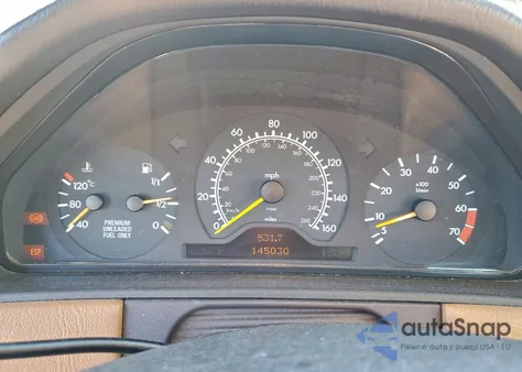 1997 Mercedes-Benz E 420 z USA, uszkodzony, nr VIN WDBJF72F3VA378066